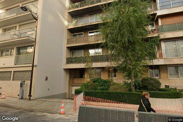 Vue Google Street View du 29 Rue de Villiers