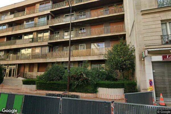 Vue Google Street View du 33 Rue de Villiers