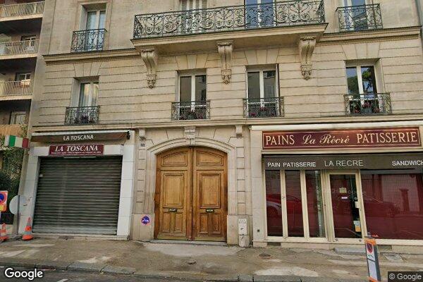 Vue Google Street View du 35 Rue de Villiers