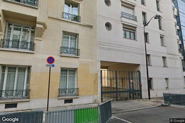 Vue Google Street View du 39BIS Rue de Villiers