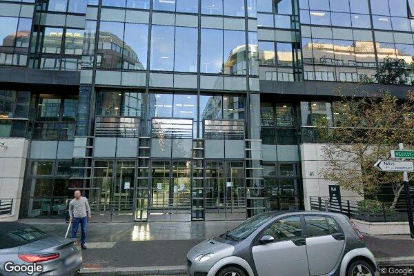 Vue Google Street View du 41 Rue de Villiers
