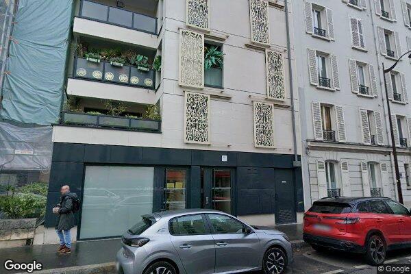 Vue Google Street View du 53 Rue de Villiers
