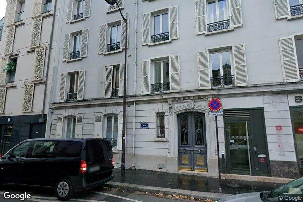 Vue Google Street View du 53BIS Rue de Villiers