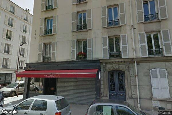 Vue Google Street View du 55 Rue de Villiers