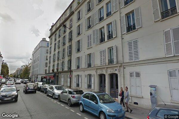 Vue Google Street View du 55BIS Rue de Villiers
