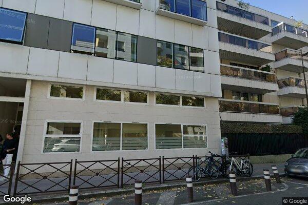 Vue Google Street View du 77BIS Rue de Villiers
