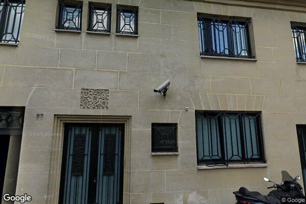 Vue Google Street View du 1 Rue Delabordére
