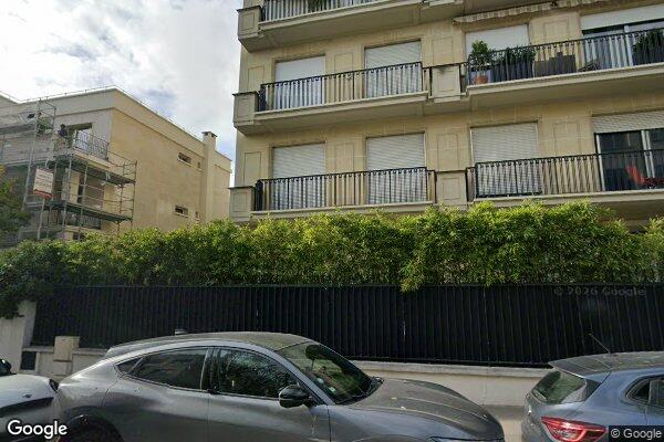 Vue Google Street View du 12 Rue Delabordére