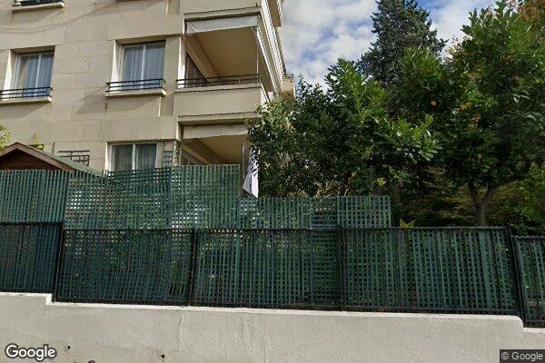 Vue Google Street View du 13 Rue Delabordére