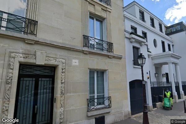 Vue Google Street View du 1BIS Rue Delabordére