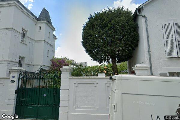Vue Google Street View du 20 Rue Delabordére