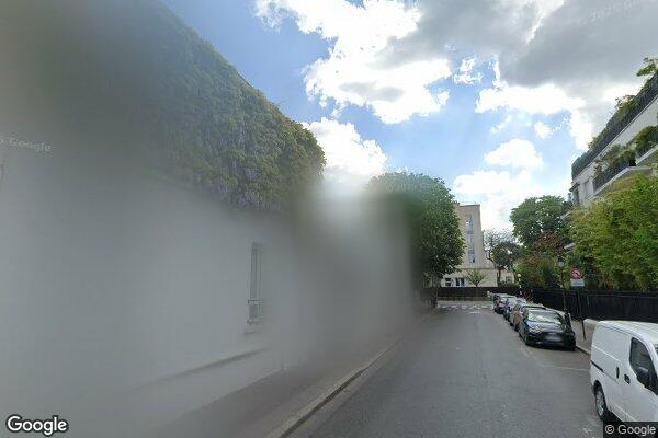 Vue Google Street View du 33 Rue Delabordére