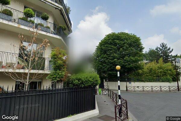 Vue Google Street View du 35 Rue Delabordére