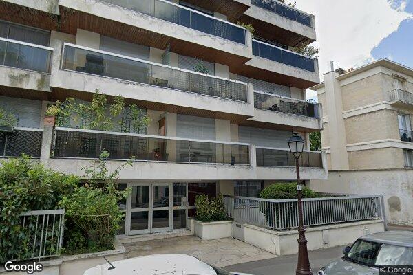 Vue Google Street View du 6 Rue Delabordére