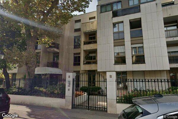 Vue Google Street View du 8 Rue Delabordére