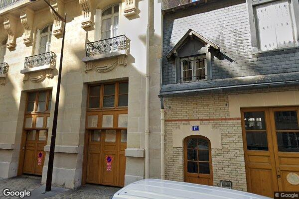 Vue Google Street View du 1BIS Rue Deleau