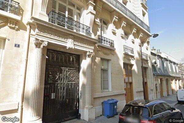 Vue Google Street View du 1TER Rue Deleau