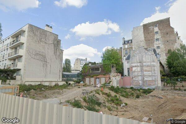 Vue Google Street View du 4 Rue Deleau