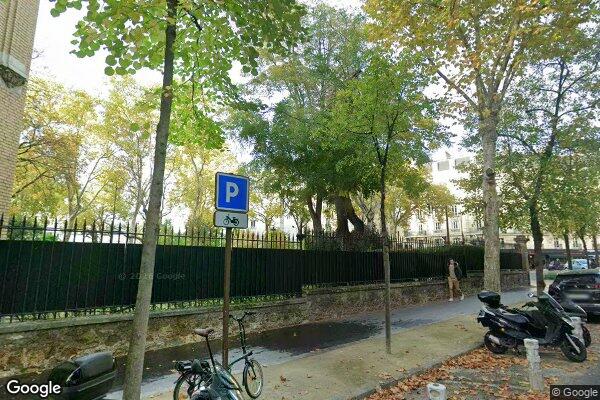 Vue Google Street View du 15 Rue des Dames Augustines