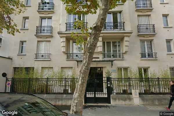 Vue Google Street View du 5 Rue des Dames Augustines