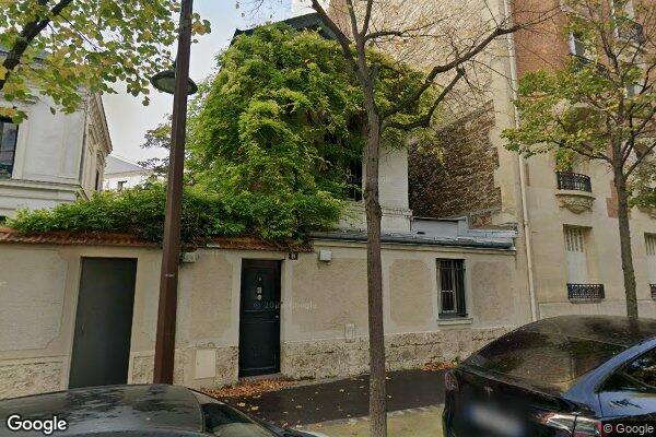 Vue Google Street View du 9 Rue des Dames Augustines