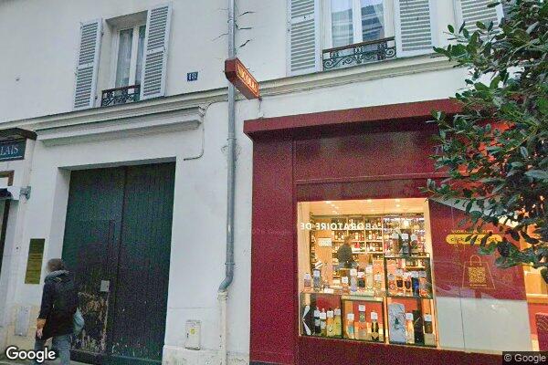 Vue Google Street View du 18 Rue des Huissiers