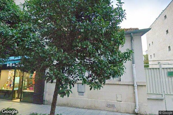 Vue Google Street View du 20 Rue des Huissiers