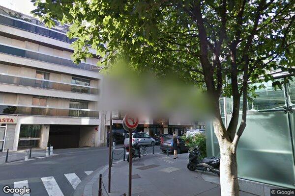 Vue Google Street View du 1 Rue des Poissonniers