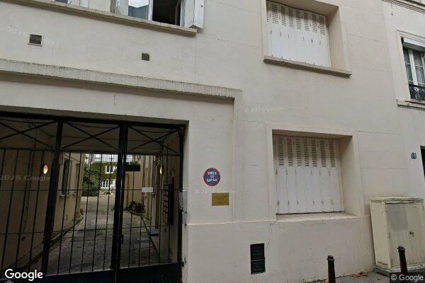 Vue Google Street View du 10BIS Rue des Poissonniers