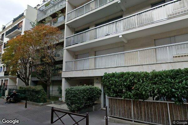 Vue Google Street View du 12 Rue des Poissonniers