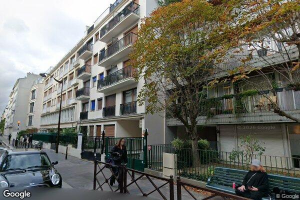 Vue Google Street View du 14 Rue des Poissonniers