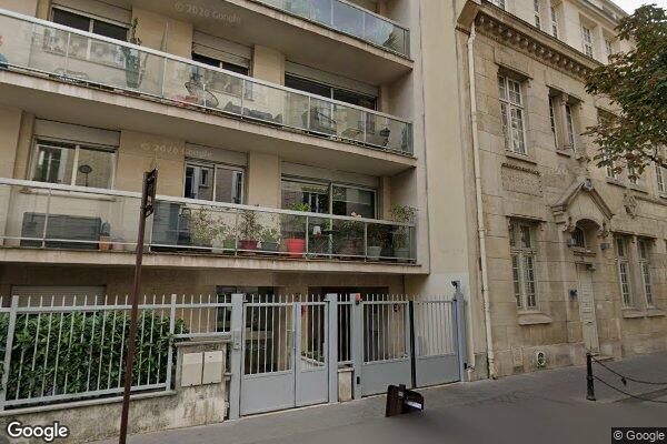 Vue Google Street View du 21 Rue des Poissonniers