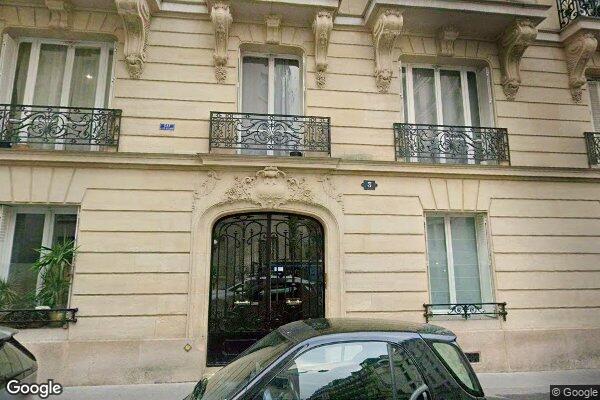 Vue Google Street View du 3 Rue Devès