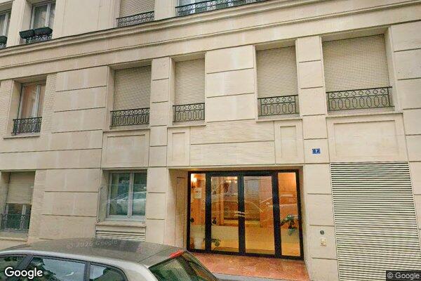 Vue Google Street View du 7 Rue Devès