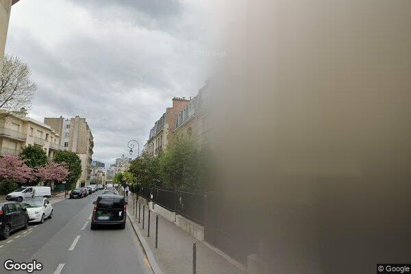 Vue Google Street View du 10 Rue du Bois de Boulogne