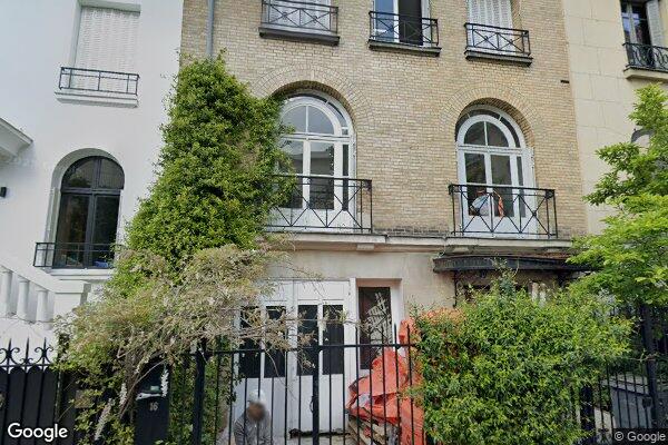 Vue Google Street View du 16 Rue du Bois de Boulogne