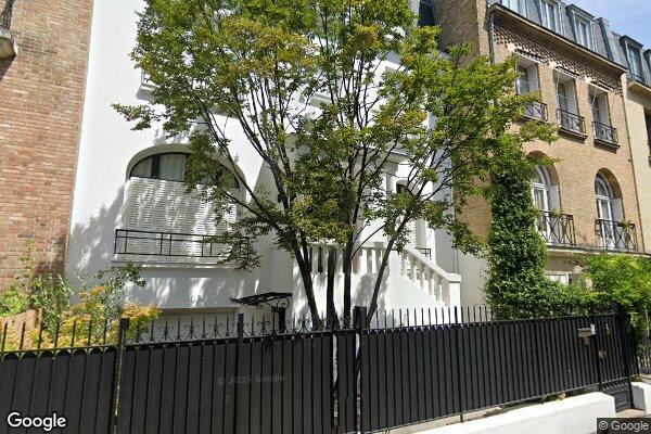 Vue Google Street View du 18 Rue du Bois de Boulogne