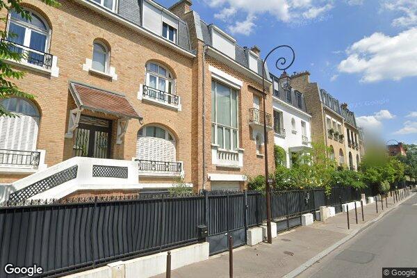 Vue Google Street View du 20 Rue du Bois de Boulogne