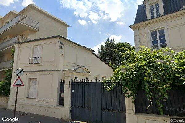 Vue Google Street View du 21 Rue du Bois de Boulogne
