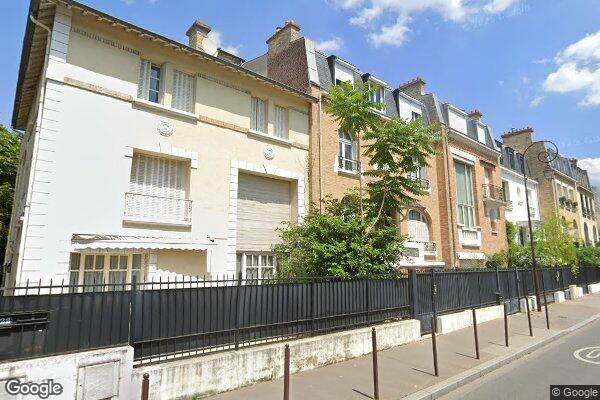 Vue Google Street View du 22 Rue du Bois de Boulogne