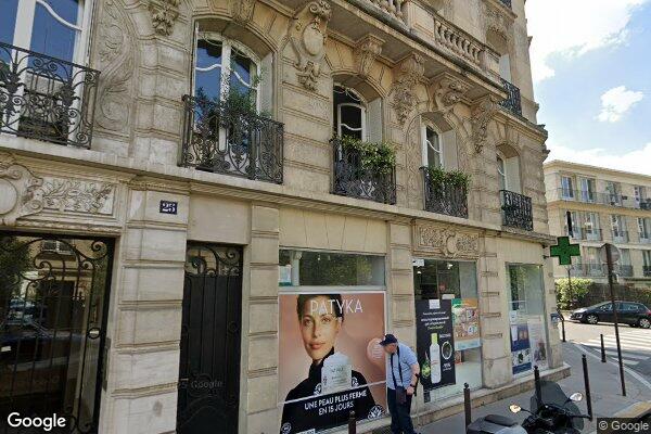 Vue Google Street View du 25 Rue du Bois de Boulogne