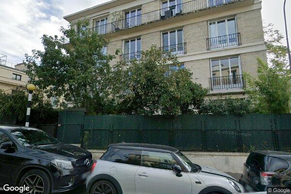 Vue Google Street View du 27 Rue du Bois de Boulogne