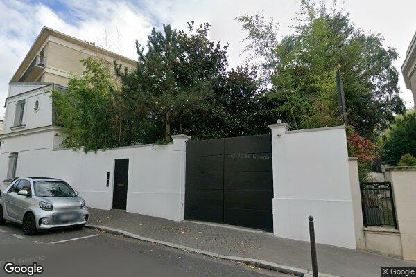 Vue Google Street View du 31 Rue du Bois de Boulogne