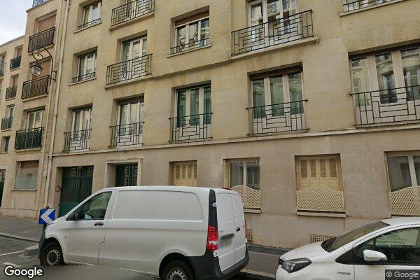 Vue Google Street View du 41 Rue du Bois de Boulogne