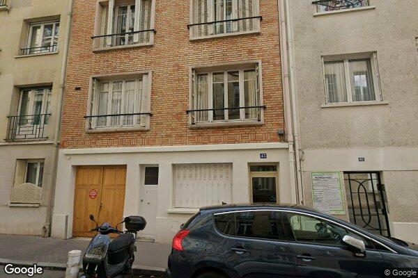 Vue Google Street View du 43 Rue du Bois de Boulogne