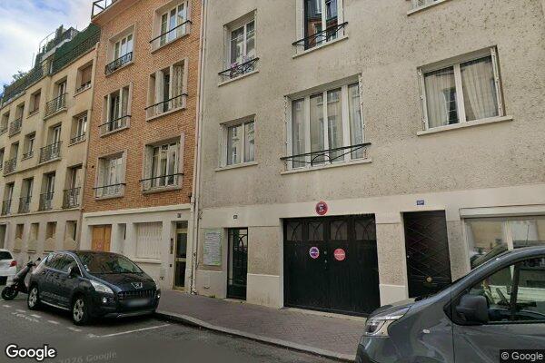 Vue Google Street View du 45 Rue du Bois de Boulogne