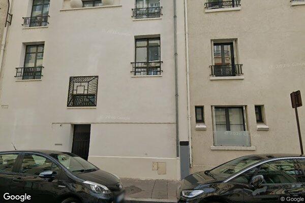 Vue Google Street View du 45BIS Rue du Bois de Boulogne