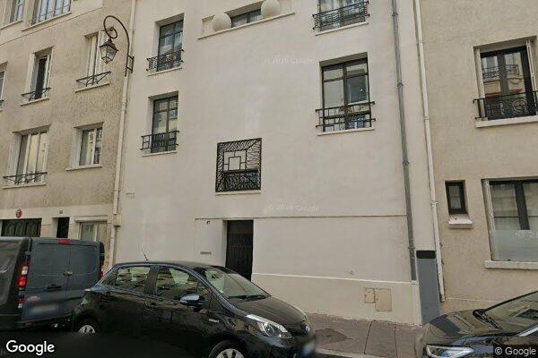 Vue Google Street View du 47 Rue du Bois de Boulogne