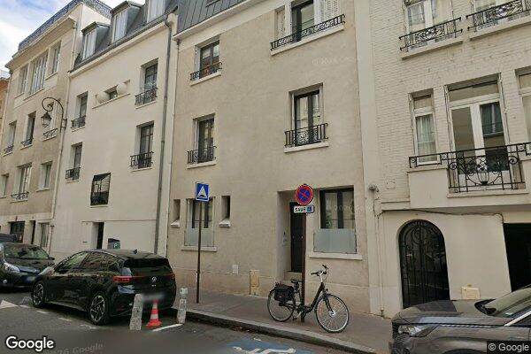 Vue Google Street View du 47BIS Rue du Bois de Boulogne