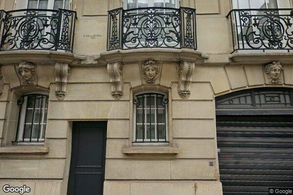 Vue Google Street View du 48 Rue du Bois de Boulogne